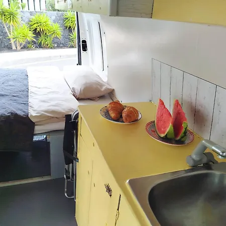 Apartmán Slow-life Campervan, Kueche, Dusche, Queen-size Bett, Solar